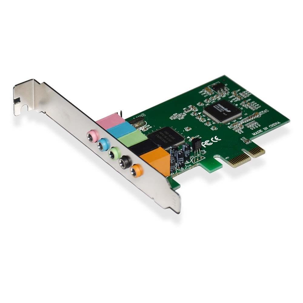 Placa de Som Multilaser com Barramento PCI Express de 32 Bits e Saida de Áudio 5.1 - GA140