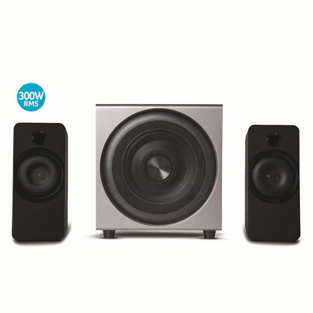 Caixa De Som Multilaser 2.1 Grande Metal - SP262