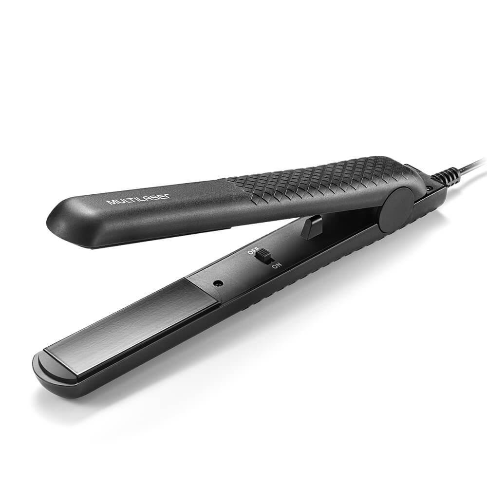 Chapinha Modeladora Multilaser Cerâmica Bivolt 30W Aquece em 2 Minutos Preta - EB06
