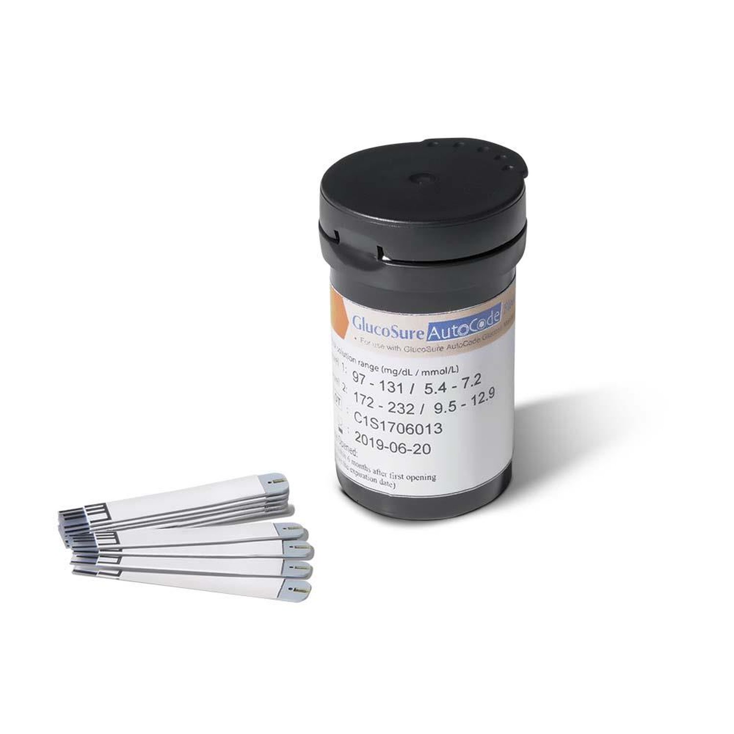 Caixa com 50 Tiras para Monitor de Glicemia Glucosure - HC130