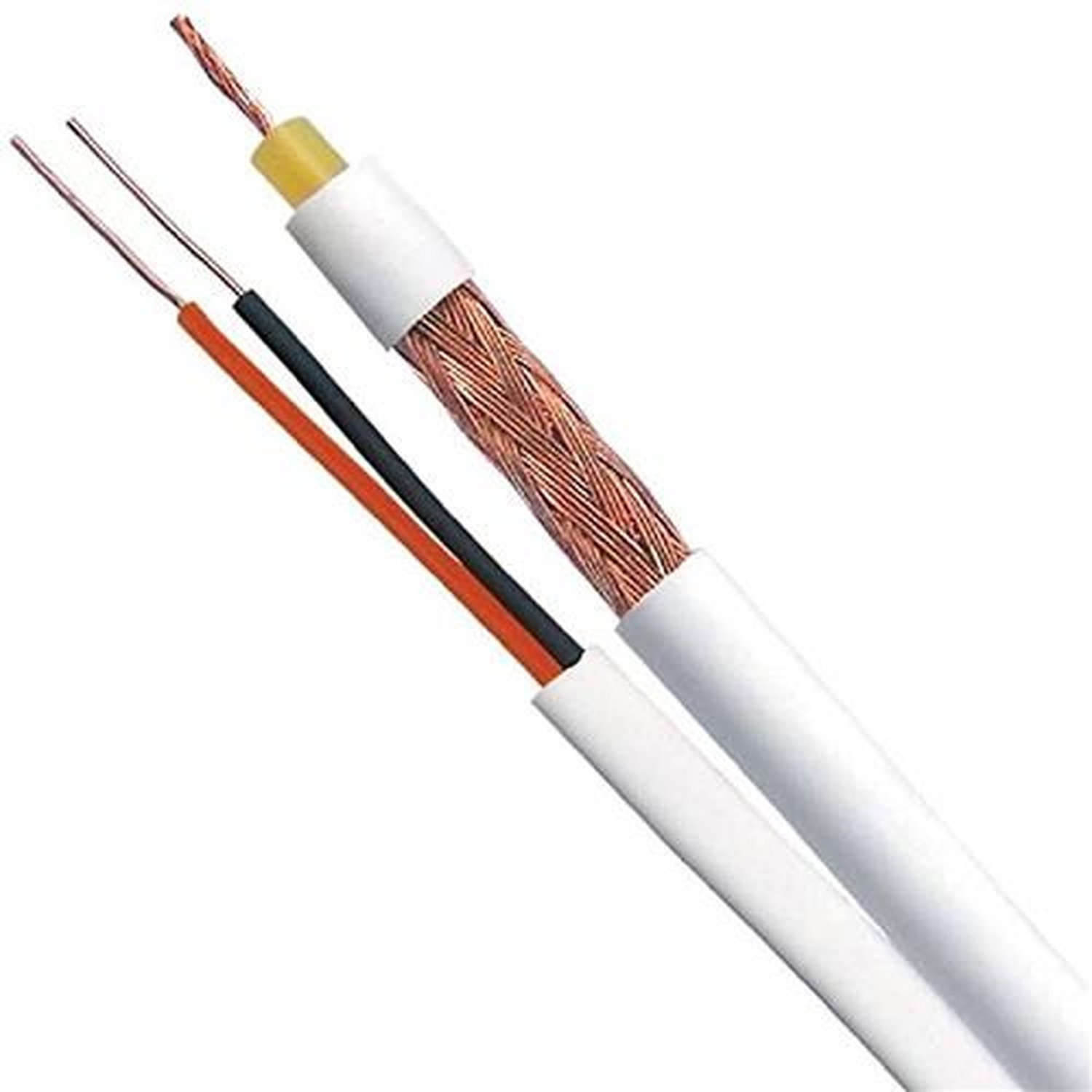 Cabo Coaxial 5mm Db Conduti 100mts Hd