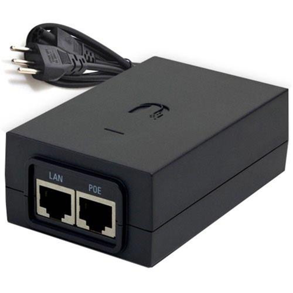 Fonte Ubiquiti 48v-24w 0.5amp Oem Poe-48-24w