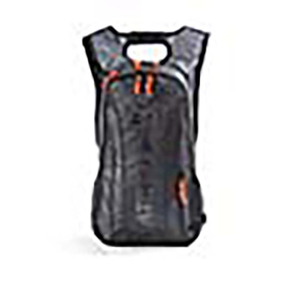 Mochila de Hidratação Adventure com Alças Ajustáveis Material em Poliéster e PVC Preto/Cinza Reservatório para Água de 3L Atrio - BI135