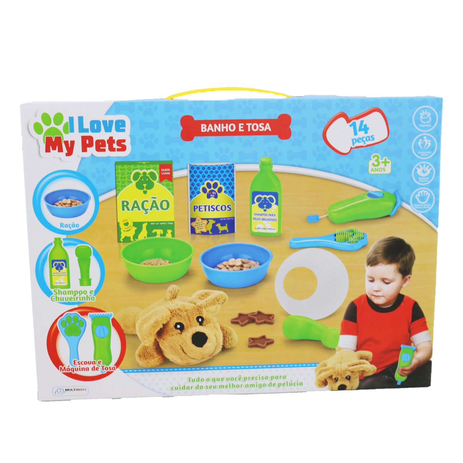 I Love My Pets Banho e Tosa Multikids - BR1217