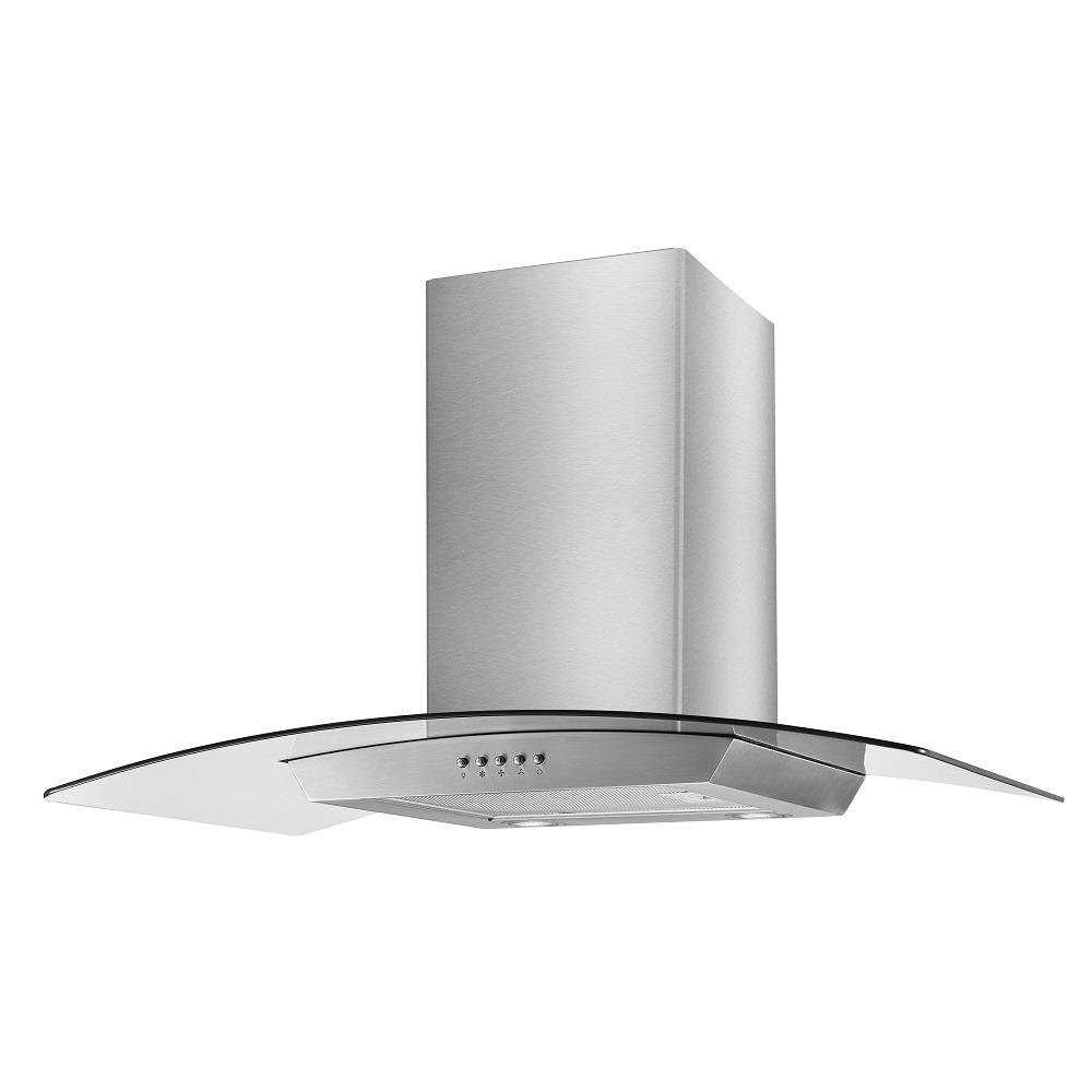 Coifa Multilaser 127V 234W 90cm 6 Bocas Vidro e Inox - CE063