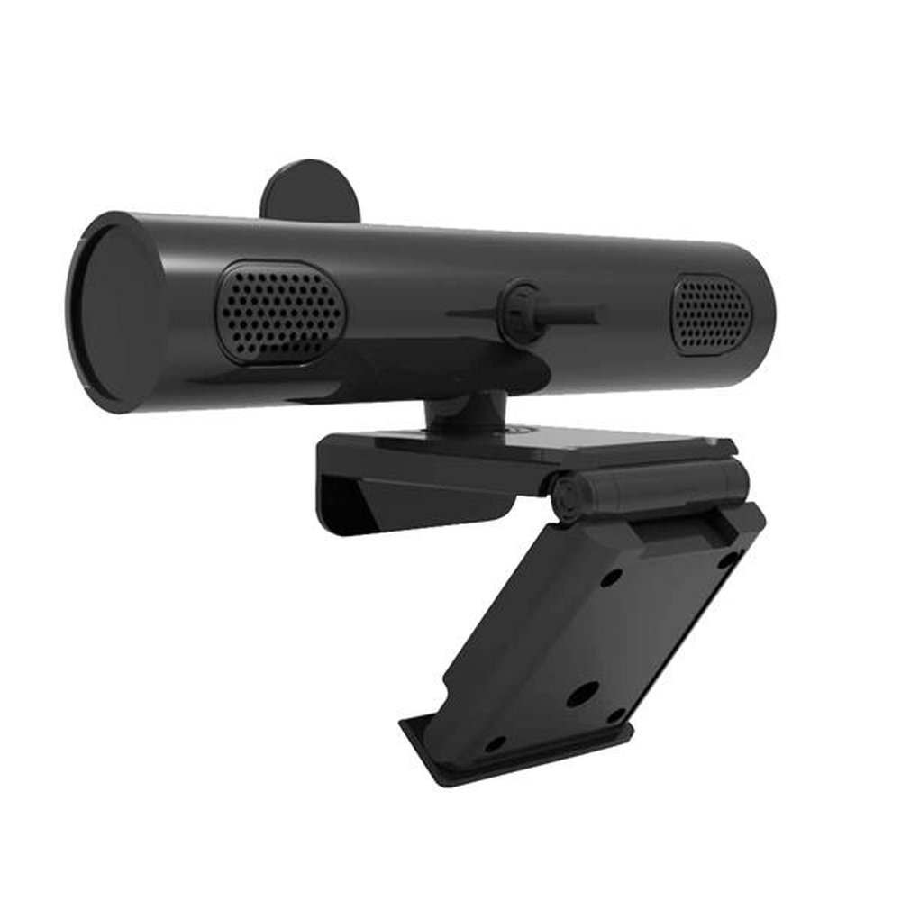 Webcam Ultra HD 2K Auto Focus Noise Cancelling MIC USB Preto - WC053