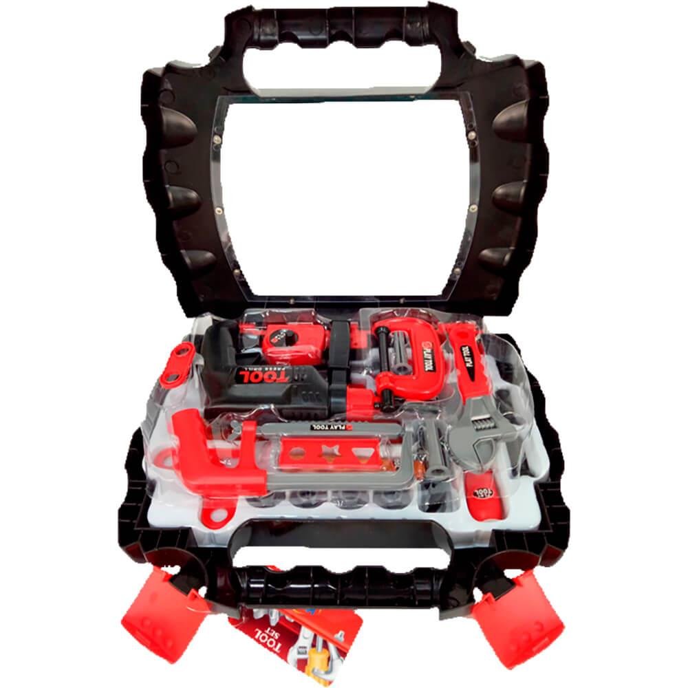 Oficina Criativa Maleta com Acessórios Indicado para +3 Anos Vermelho/Preto Multikids - BR799