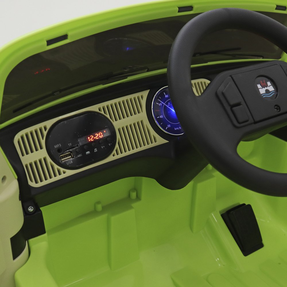 Carro Beetle Elétrico 12V Verde Bel