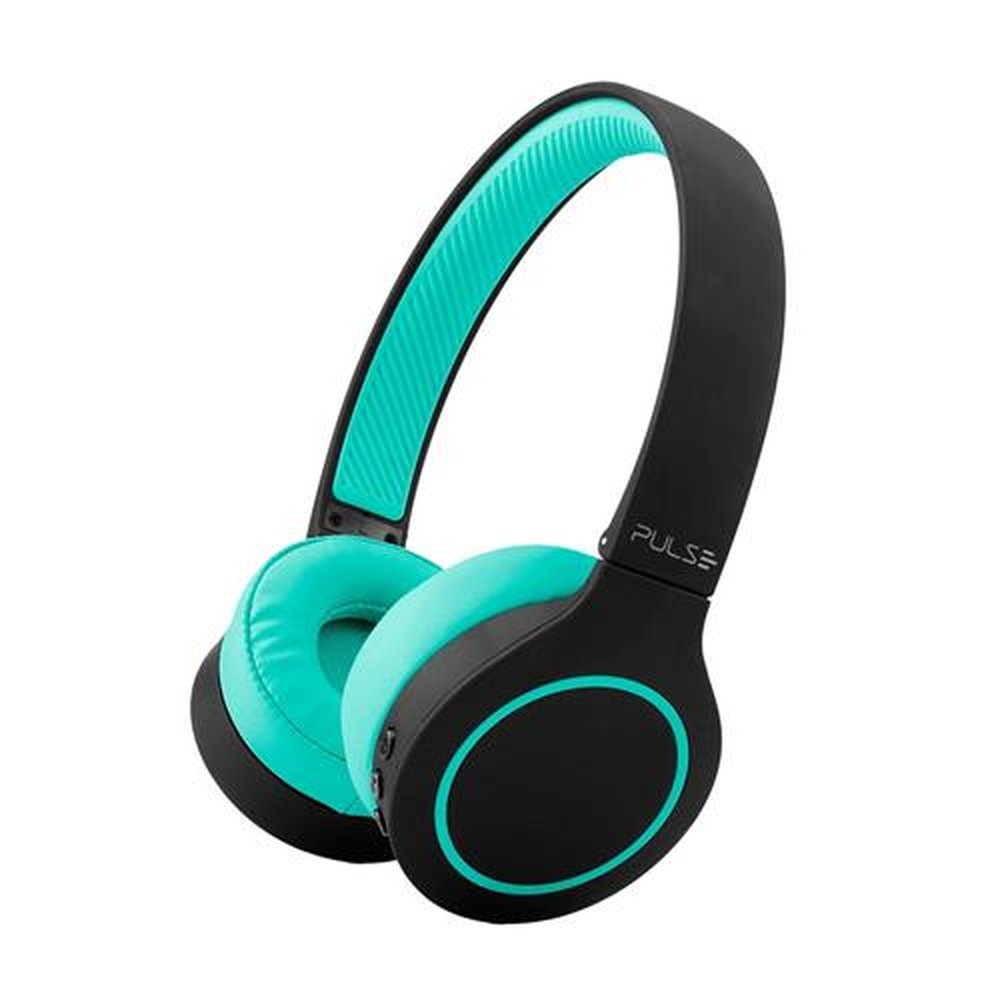 Headphone Bluetooth 5.0 Head Beats Bateria 20h Verde/Preto Pulse - PH340