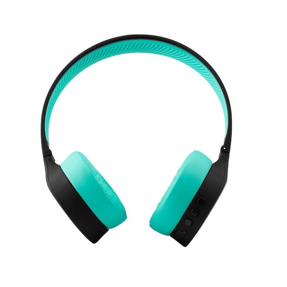 Headphone Bluetooth 5.0 Head Beats Bateria 20h Verde/Preto Pulse - PH340