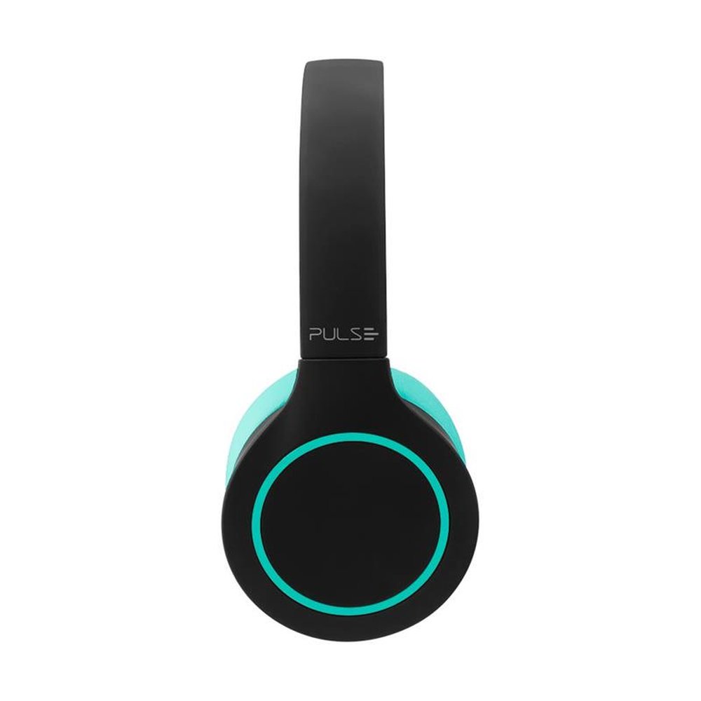 Headphone Bluetooth 5.0 Head Beats Bateria 20h Verde/Preto Pulse - PH340
