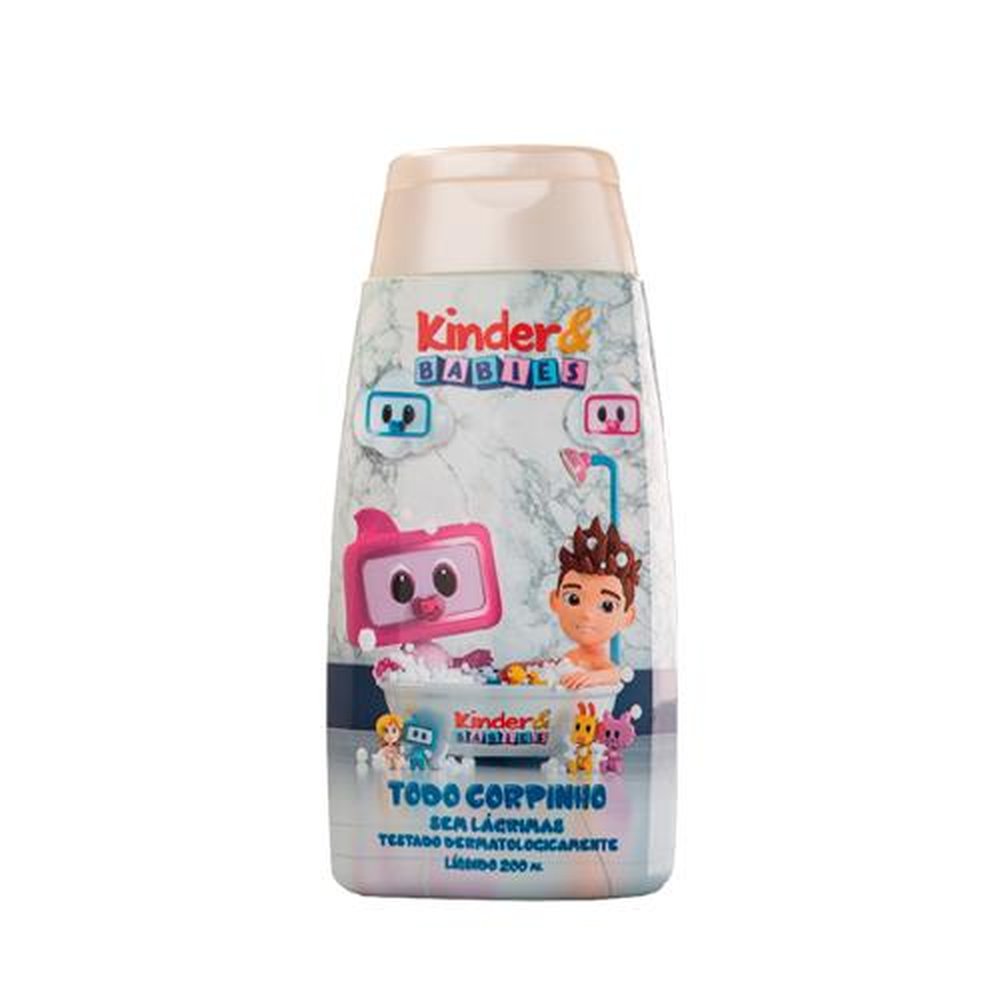Kit Sabonete Kinder Babies Menino - Camomila Fofinho 200 ml