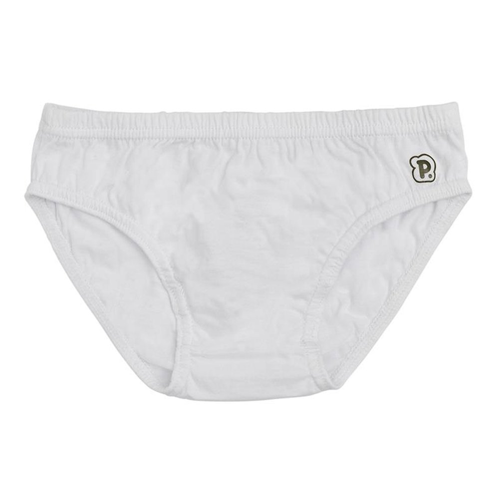 Pack Com 6 Kits Cueca Infantil Cada kit Com 3 Peças Tamanho 04 Anos Masculino Pimpolho.