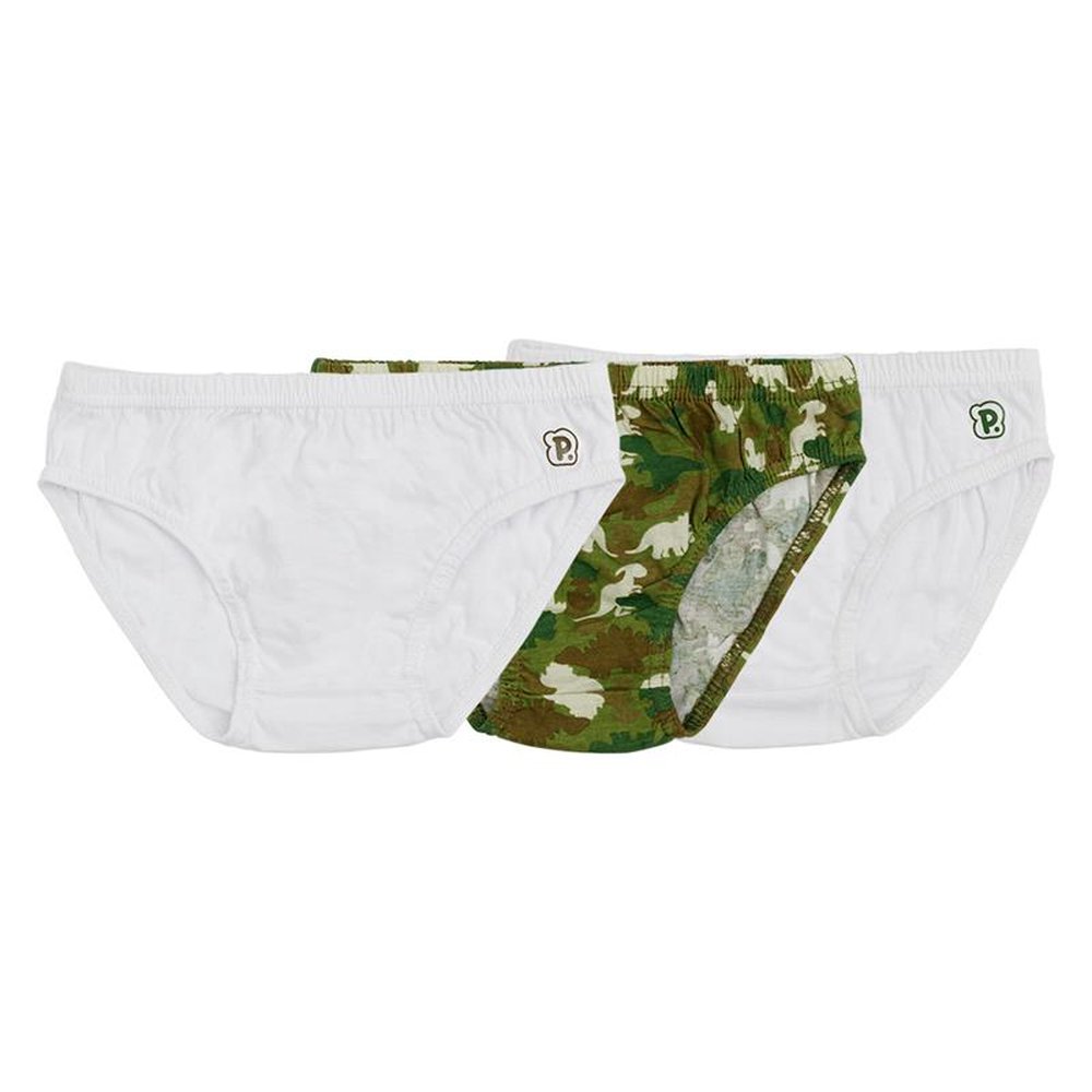 Pack Com 6 Kits Cueca Infantil Cada kit Com 3 Peças Tamanho 04 Anos Masculino Pimpolho.