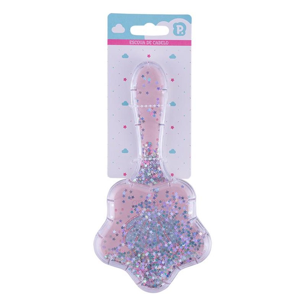 Kit Escova De Cabelo Infantil Com 6 Unidades