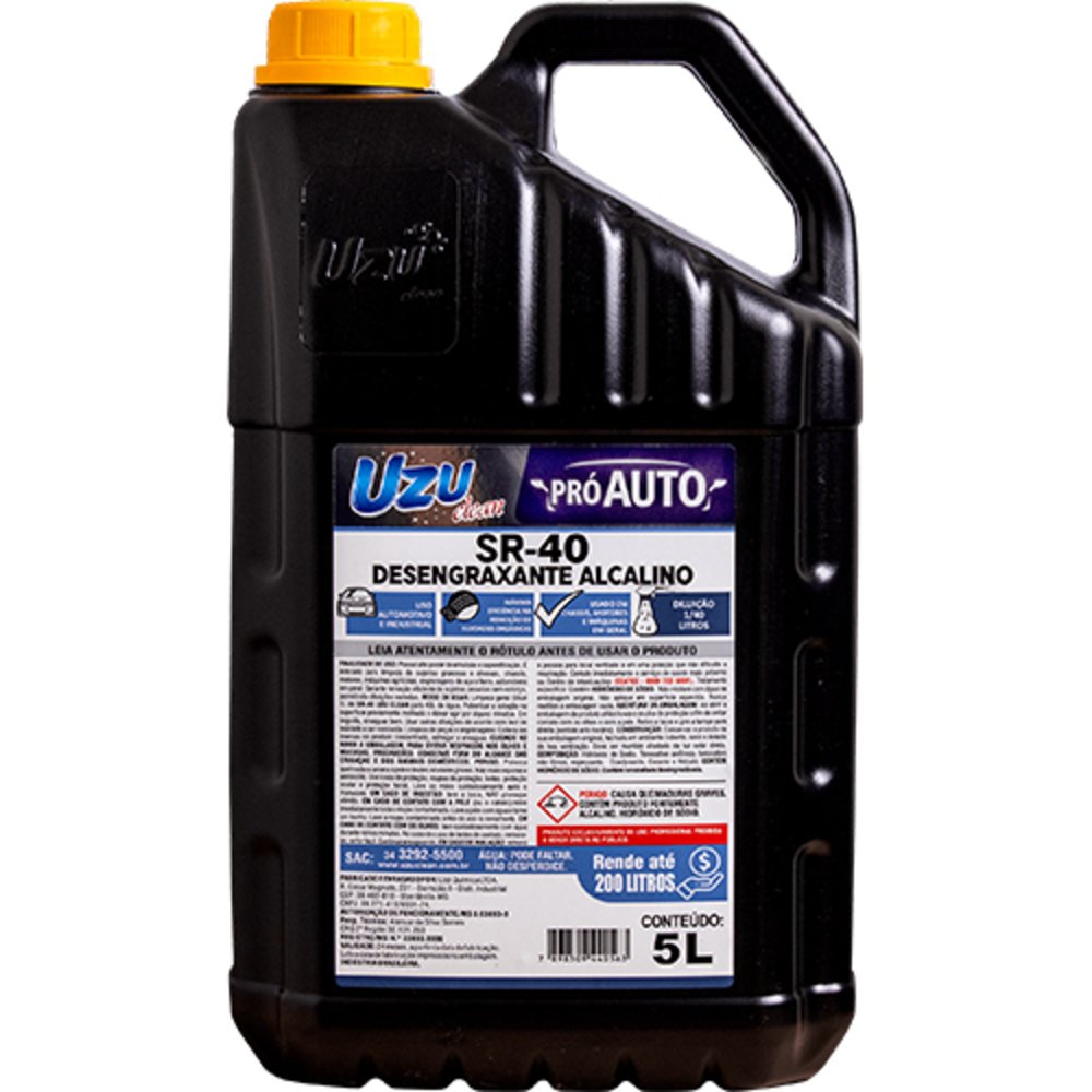Desengraxante Alcalino Solupan Sr40 5l