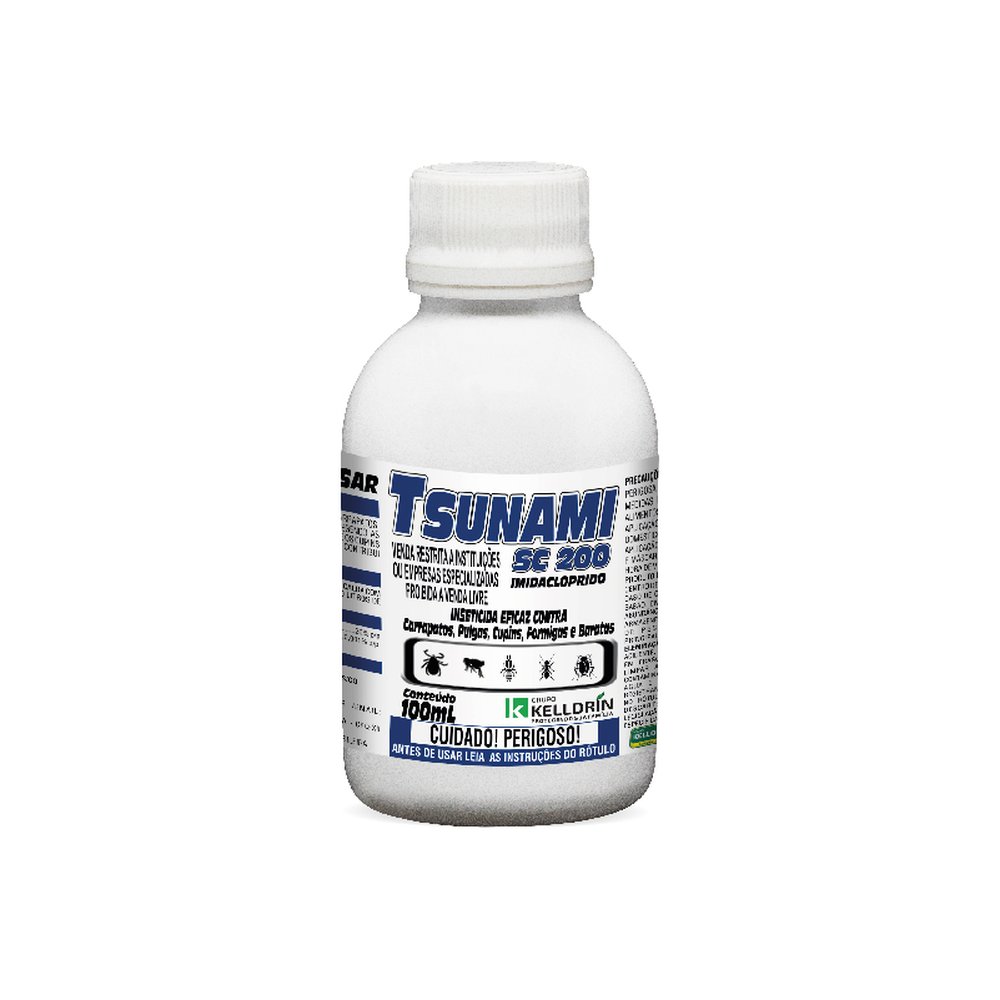 Kelldrin Tsunami ¿ Inseticida Concentrado 100Ml | Caixa C/ 12 Unidades De 100Ml