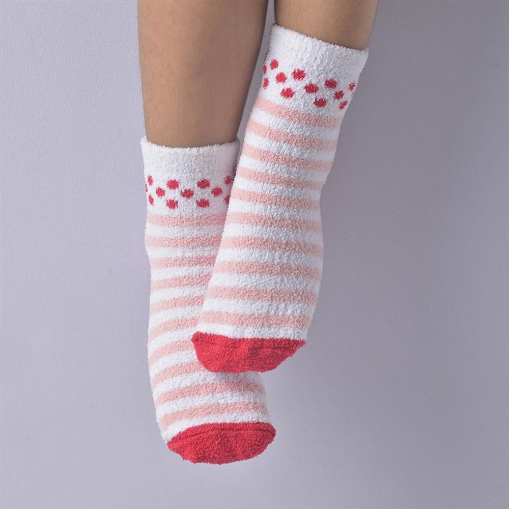 Kit Meia Felpuda Infantil 26-30 Feminina Pimpolho Com 24 Pares.