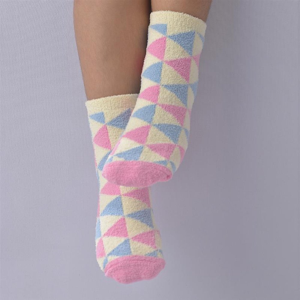 Kit Meia Felpuda Infantil 26-30 Feminina Pimpolho Com 24 Pares.