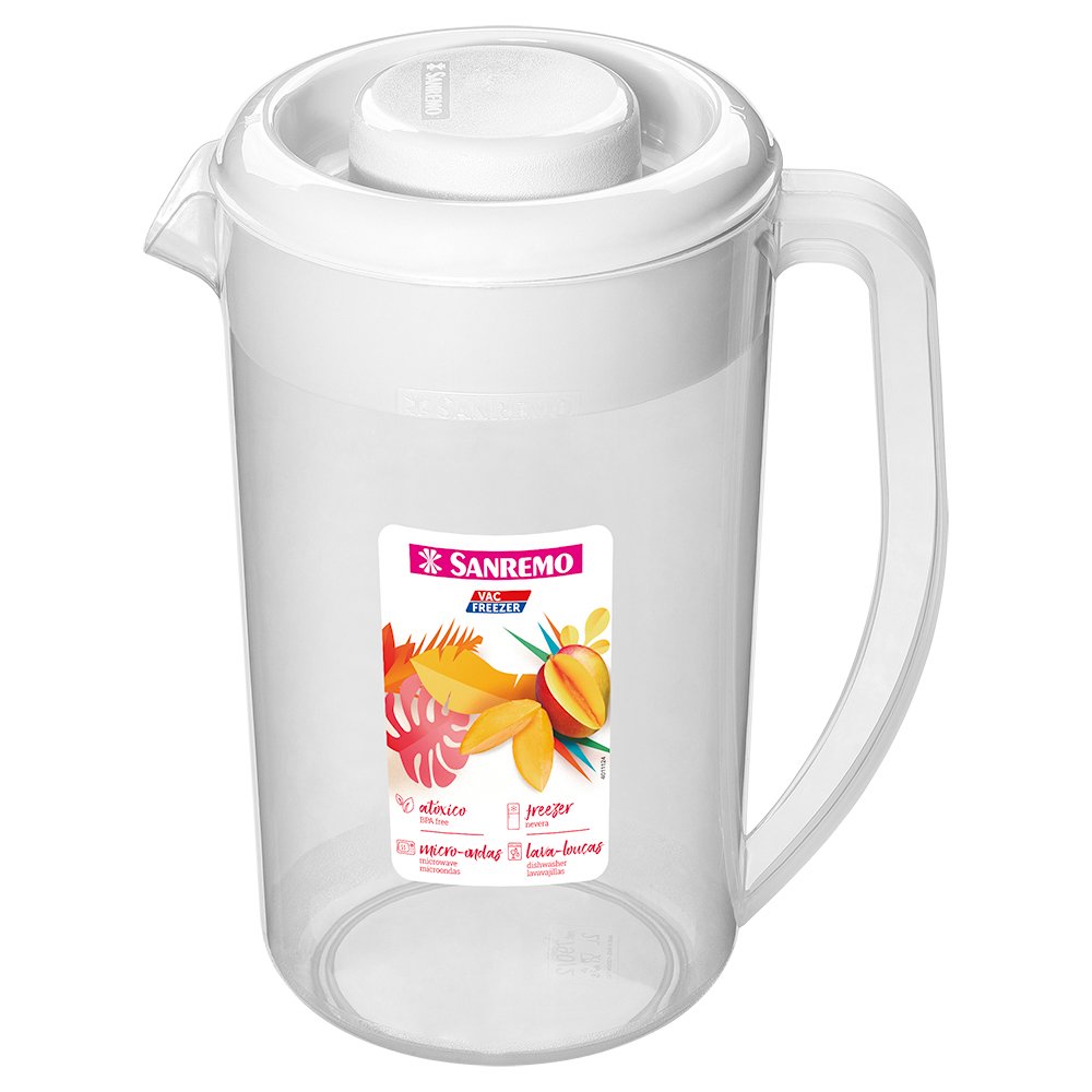 Jarra Plastica 2,0L C/Tampa Sanremo