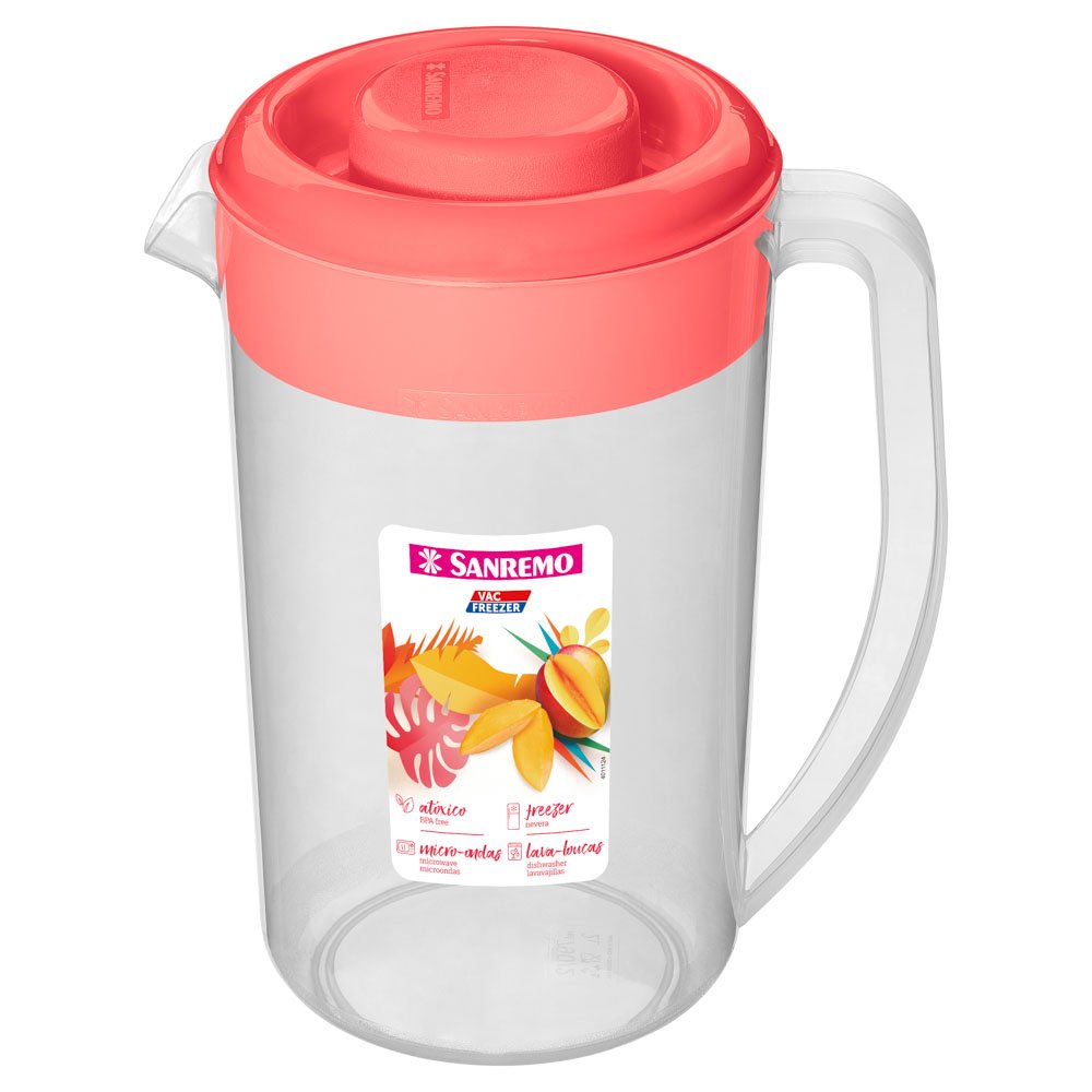 Jarra Plastica 2,0L C/Tampa Sanremo