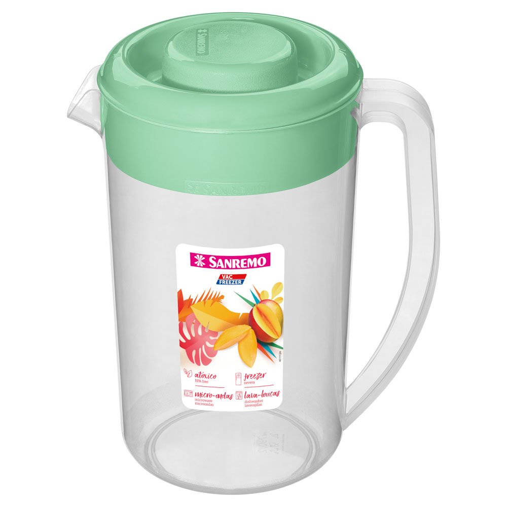 Jarra Plastica 2,0L C/Tampa Sanremo