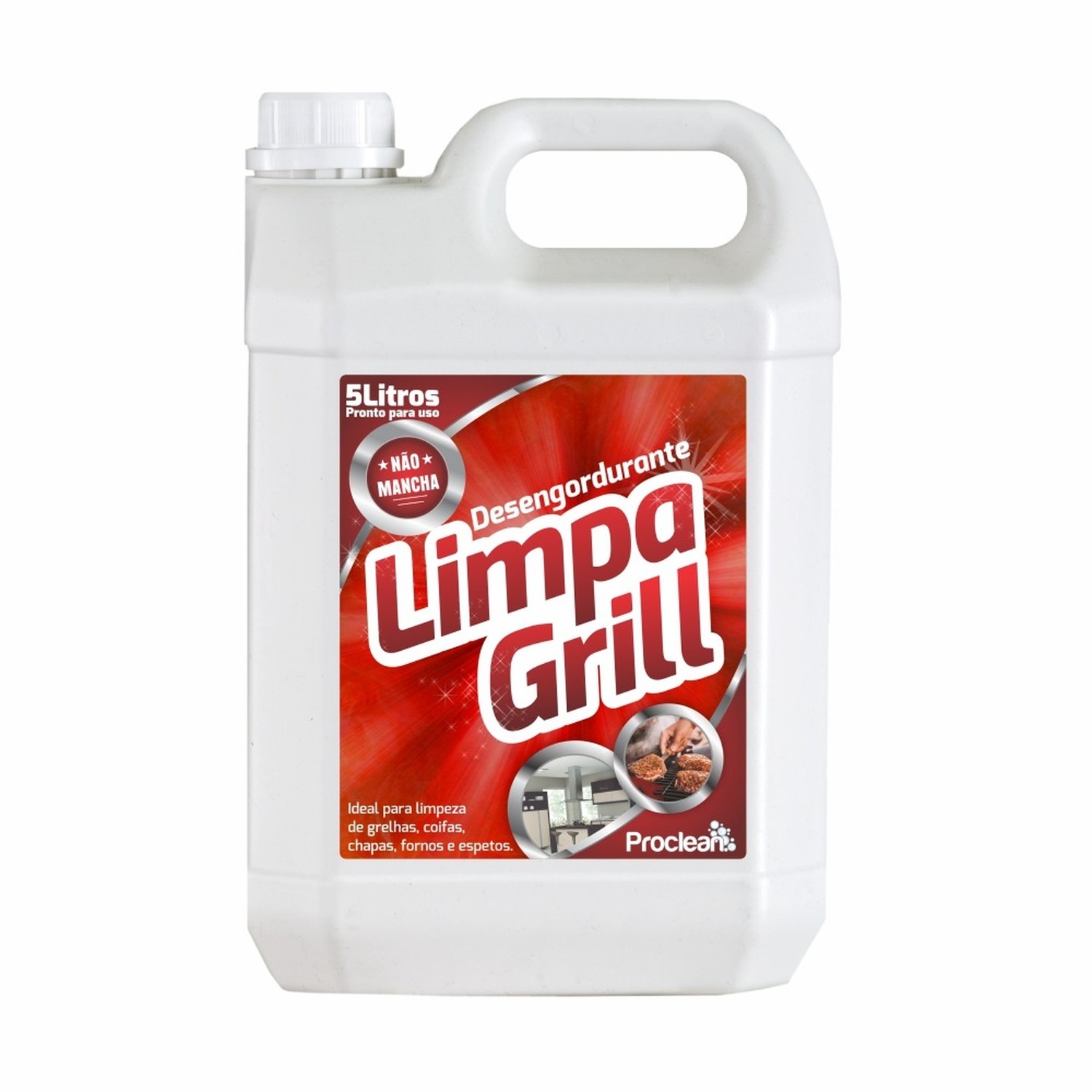 Limpa Grill 5 Litros Proclean