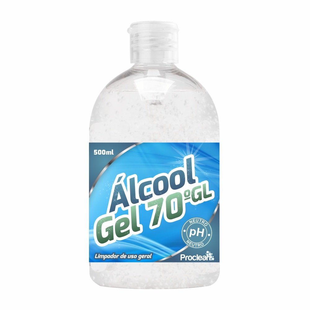 Álcool Gel 500ml Proclean
