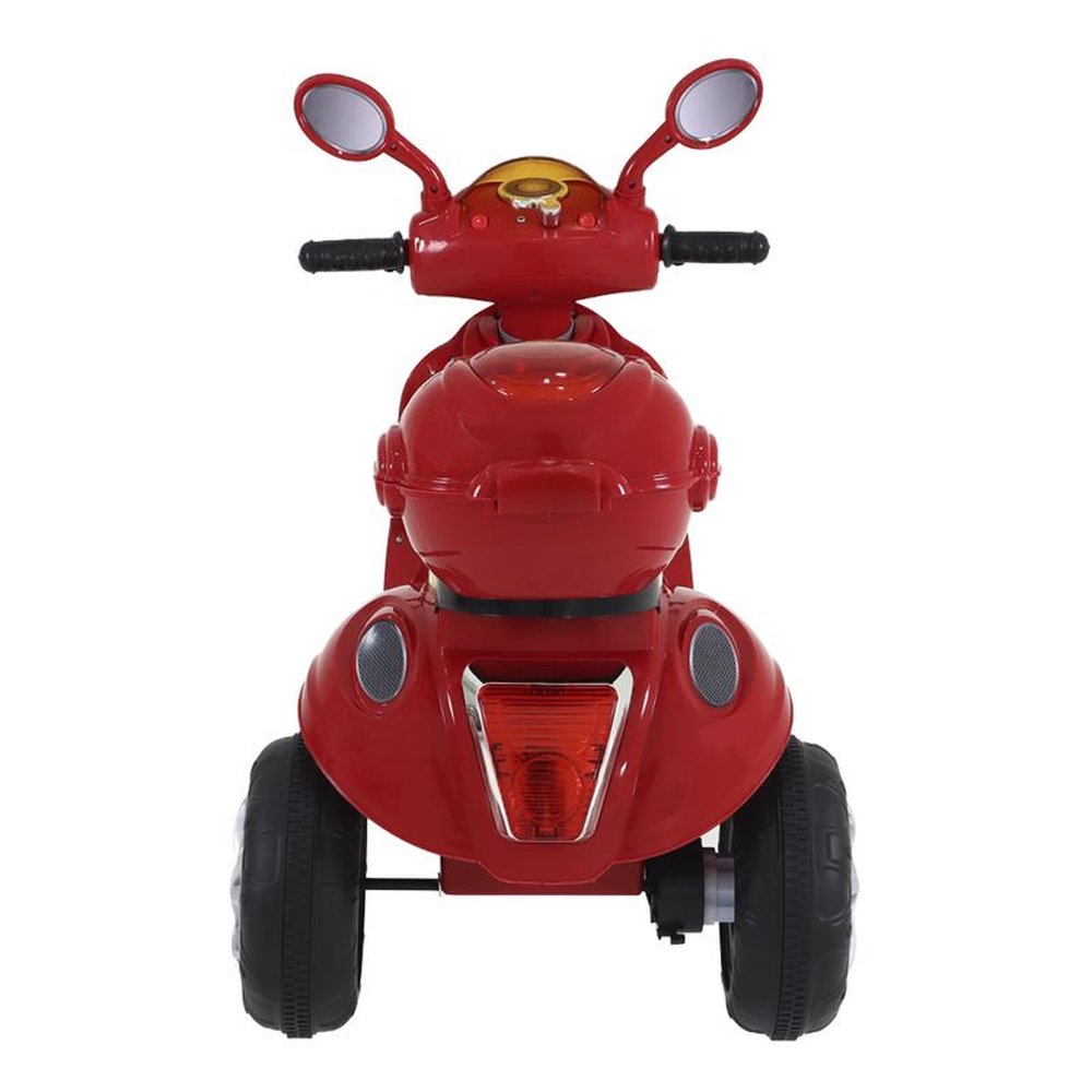 Moto Lambreta Elétrica 6V Vermelha Bel
