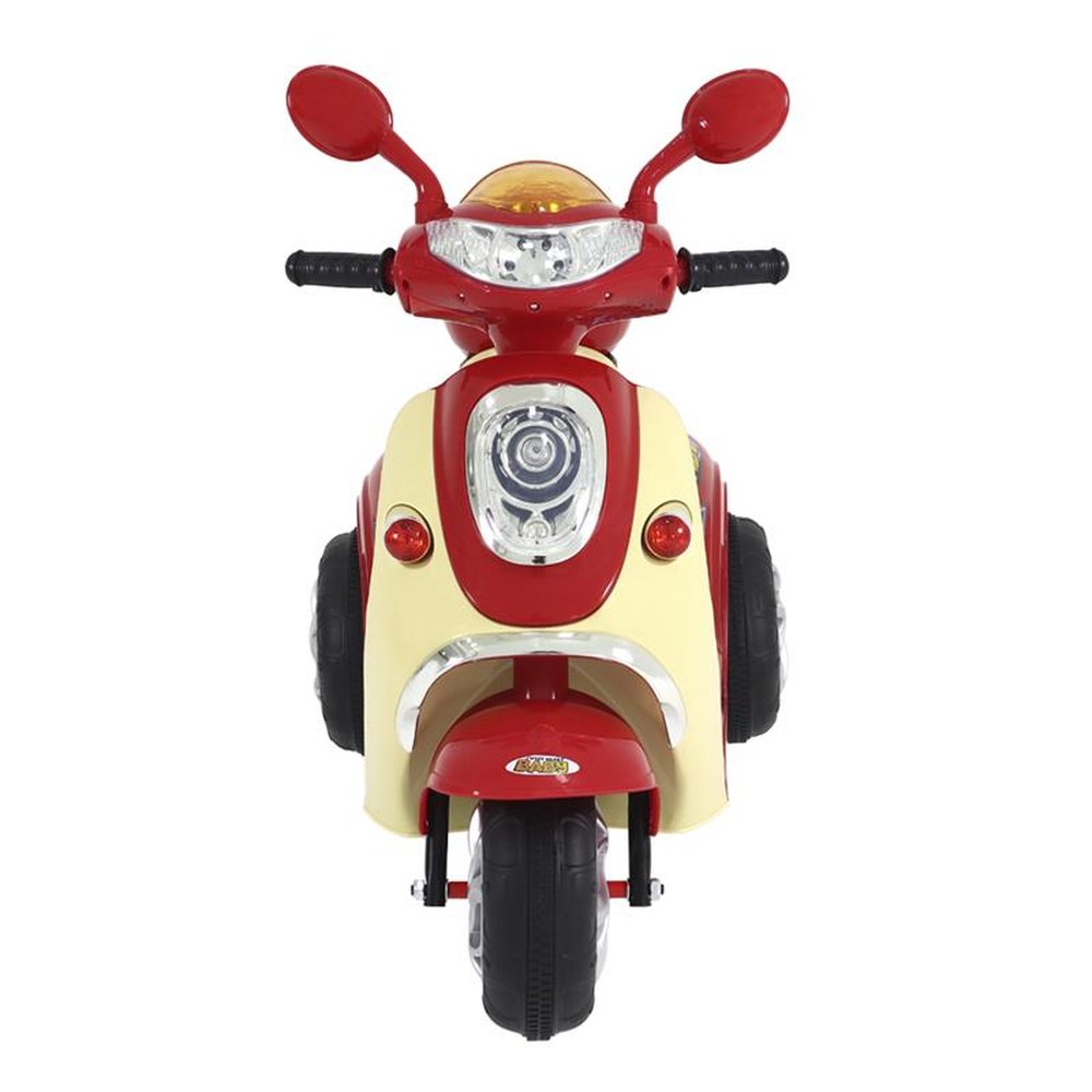 Moto Lambreta Elétrica 6V Vermelha Bel
