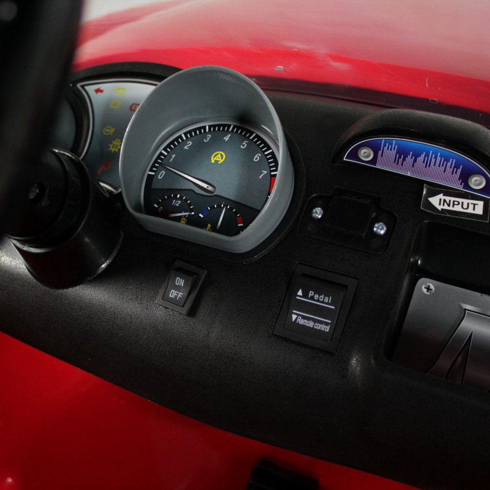 Carro 2 Lugares Conversivel B-15 Elétrico 12V Vermelho Bel