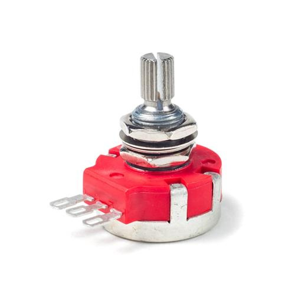 Potenciômetro 500K Eixo dividido plástico e metal - DUNLOP