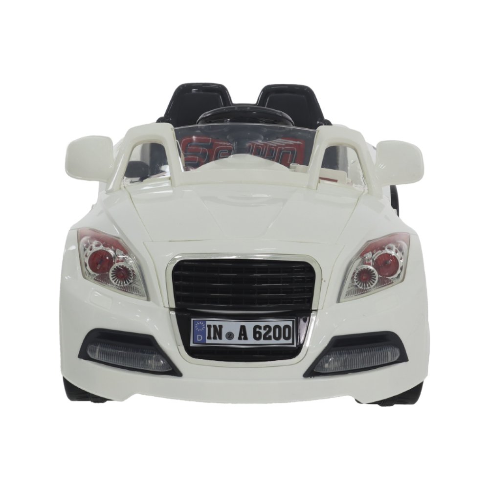 Carro Esporte Elétrico 6V Branco Bel