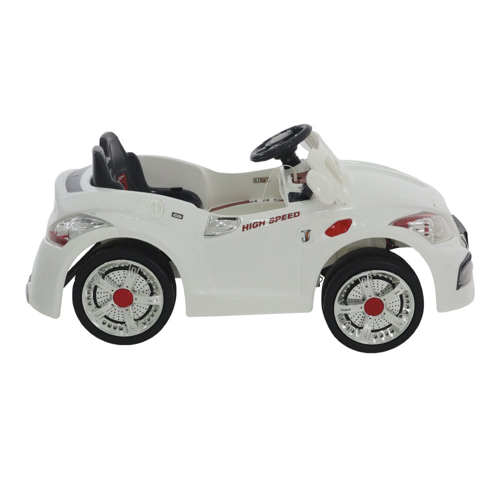 Carro Esporte Elétrico 6V Branco Bel