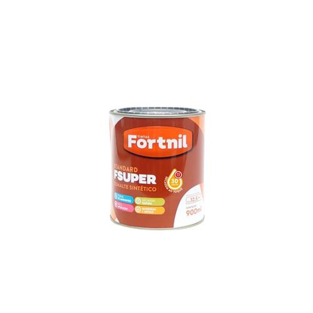 Fortnil Esmalte F Super 0,9L Cinza Medio
