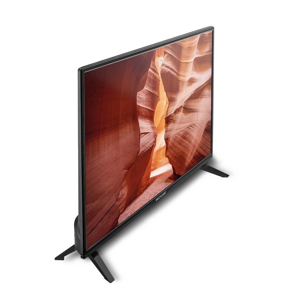 Tela 43 Pol. Full HD Multilaser Entradas HDMI USB HDMI + Conversor TV Digital - TL018