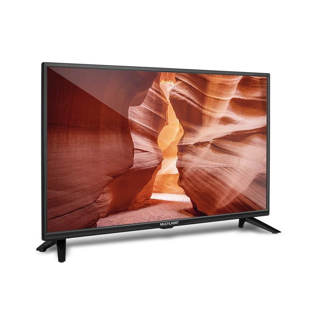 Tela 43 Pol. Full HD Multilaser Entradas HDMI USB HDMI + Conversor TV Digital - TL018