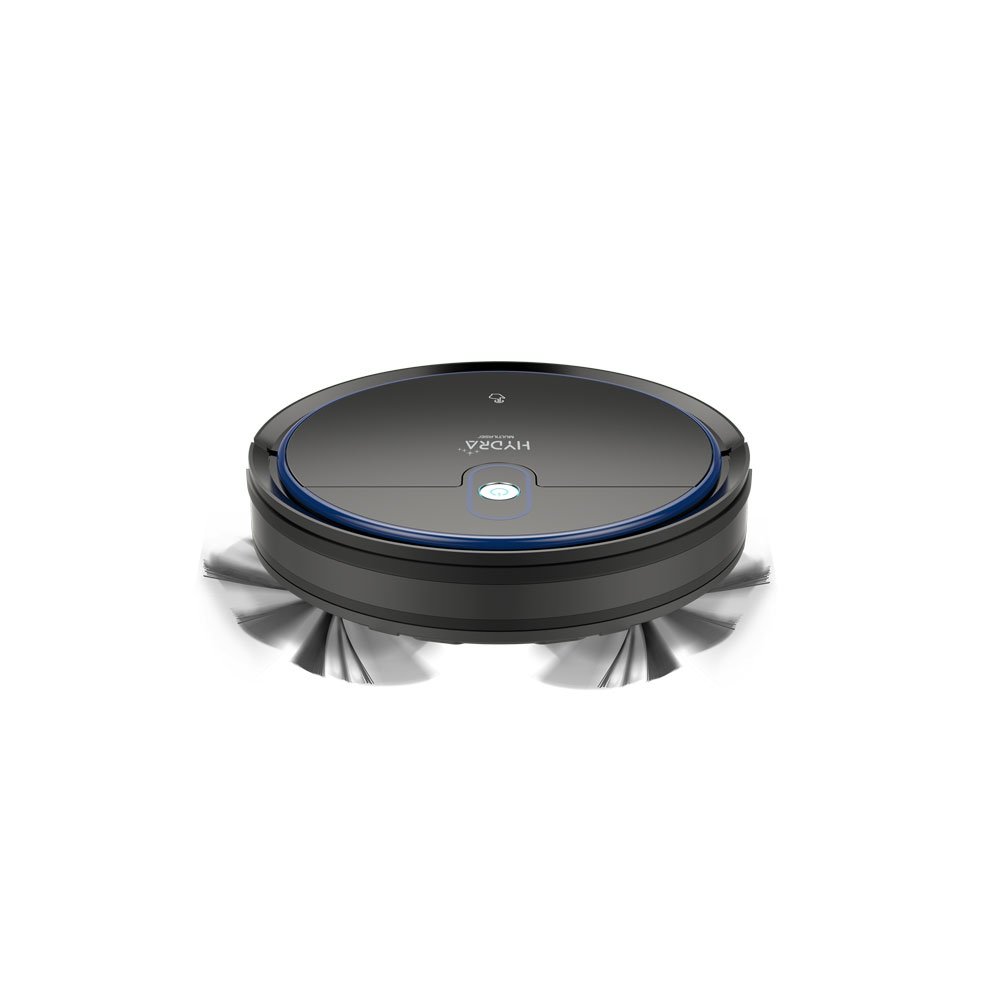 Aspirador Robo Hydra 3 em 1 (Varre, Aspira e Passa pano) Autonomia 1h30 45W Preto - HO243