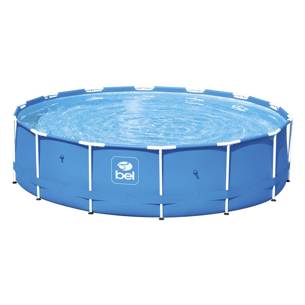 Piscina de Armação 10000 Litros + Filtro 220 V + Cobertura 43,66 m + Lona 3,96 m Bel
