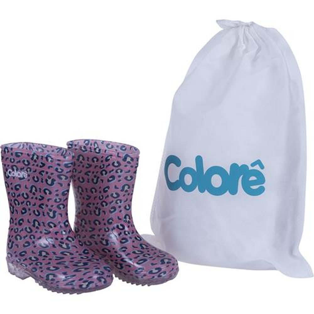 Kit Galocha Infantil Rosa Oncinha Feminina Pimpolho 6 Pares - Numeração 22 A 33