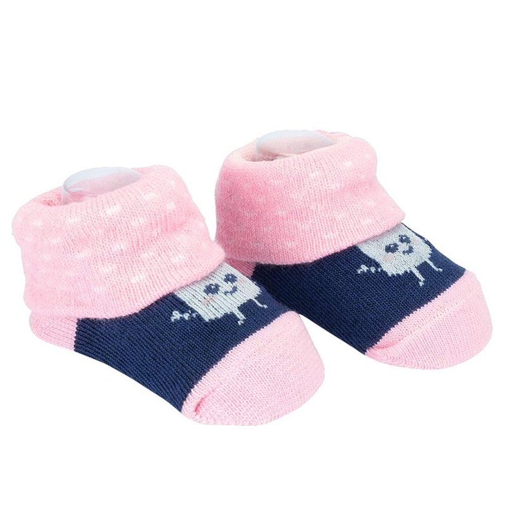 Pack Com 12 Kit Meia Infantil Com 2 Pares RN Feminino Pimpolho