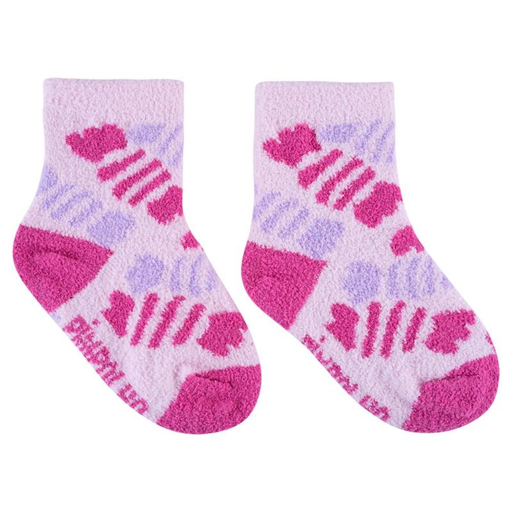 Kit Meia Felpuda Infantil 16-20 Feminina Pimpolho Com 24 Pares.