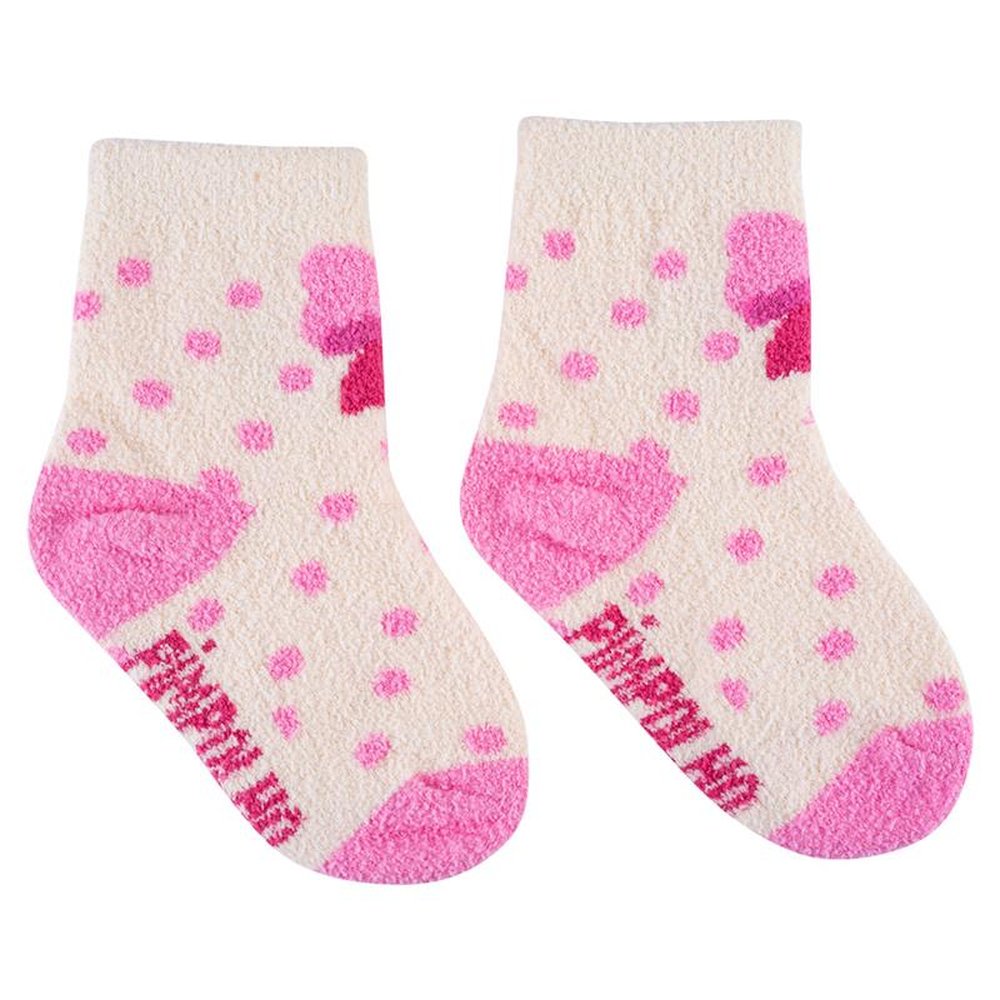 Kit Meia Felpuda Infantil 16-20 Feminina Pimpolho Com 24 Pares.