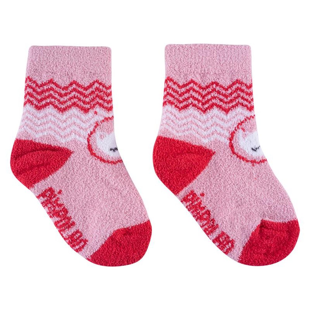Kit Meia Felpuda Infantil 16-20 Feminina Pimpolho Com 24 Pares.