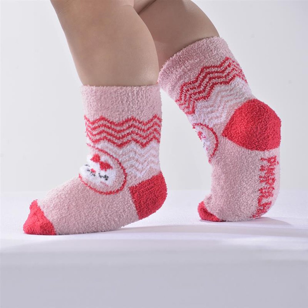 Kit Meia Felpuda Infantil 16-20 Feminina Pimpolho Com 24 Pares.