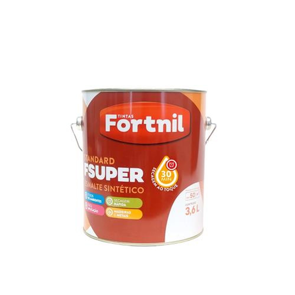 Fortnil Esmalte F Super 3,6L Vermelho