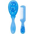 Kit Pente e Escova Lolly Oceano Azul 2 Pecas