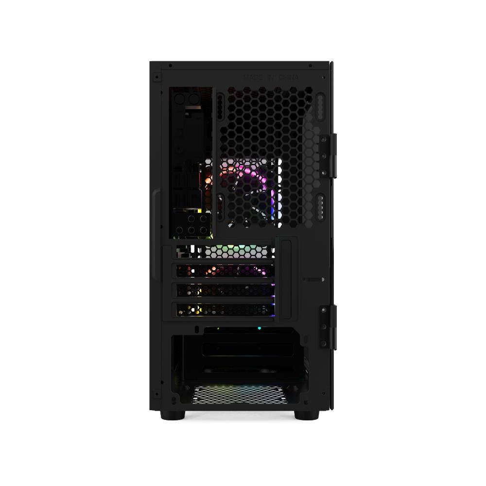 Gabinete Gamer Gamdias Talos E1, Mid , RGB, com FAN, Lateral em Vidro