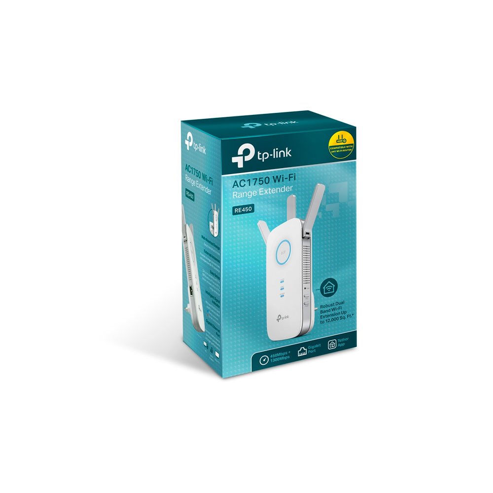 Repetidor de Sinal Wi-Fi, TP-Link RE450, AC1750 Mbps, Dual Band