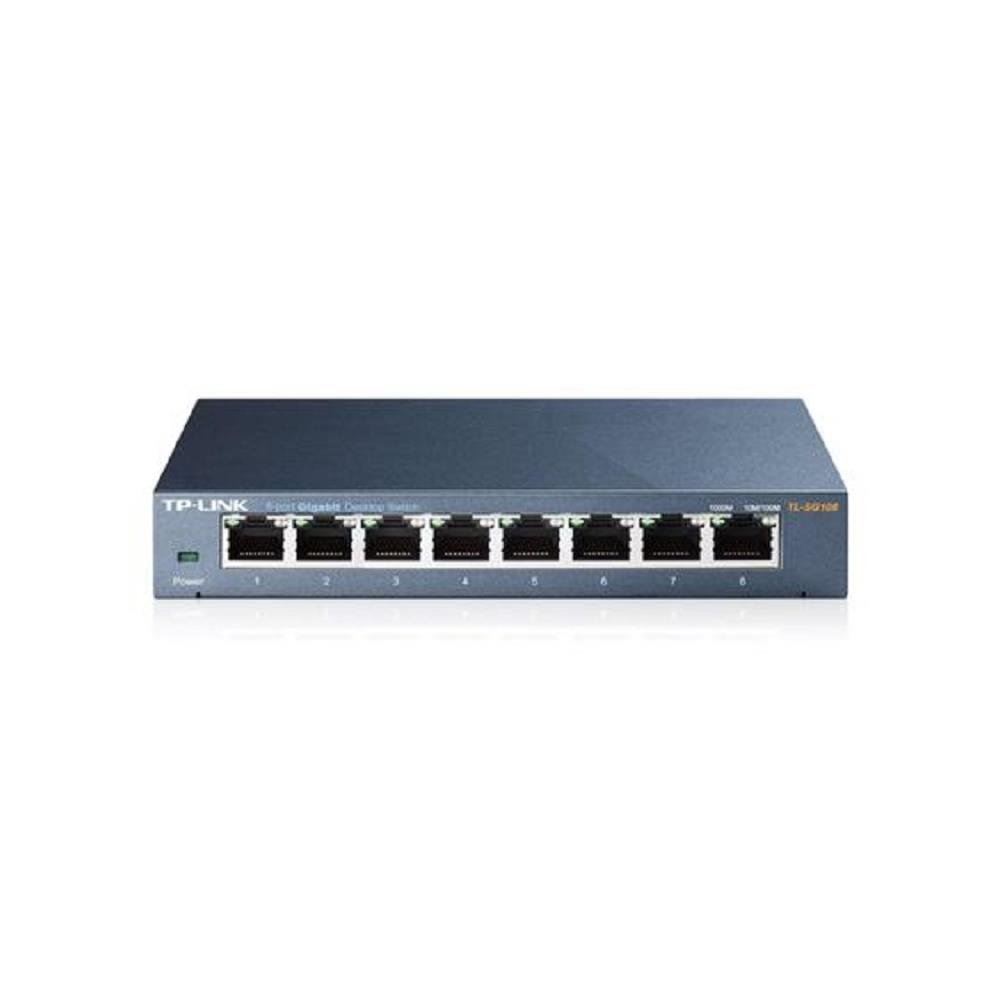 Switch 8 Portas TP-link 10/100/1000 Gigabit TL-SG108